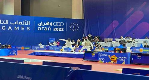 محمد حمزة يرفع رصيد ميداليات مصر إلى 50 ميدالية بدورة ألعاب المتوسط
